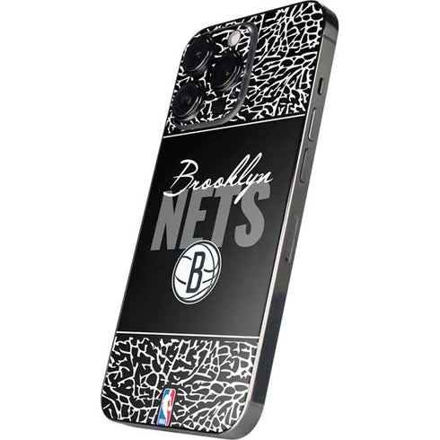 NBA Brooklyn Nets Elephant Print iPhone 16 Pro Skin